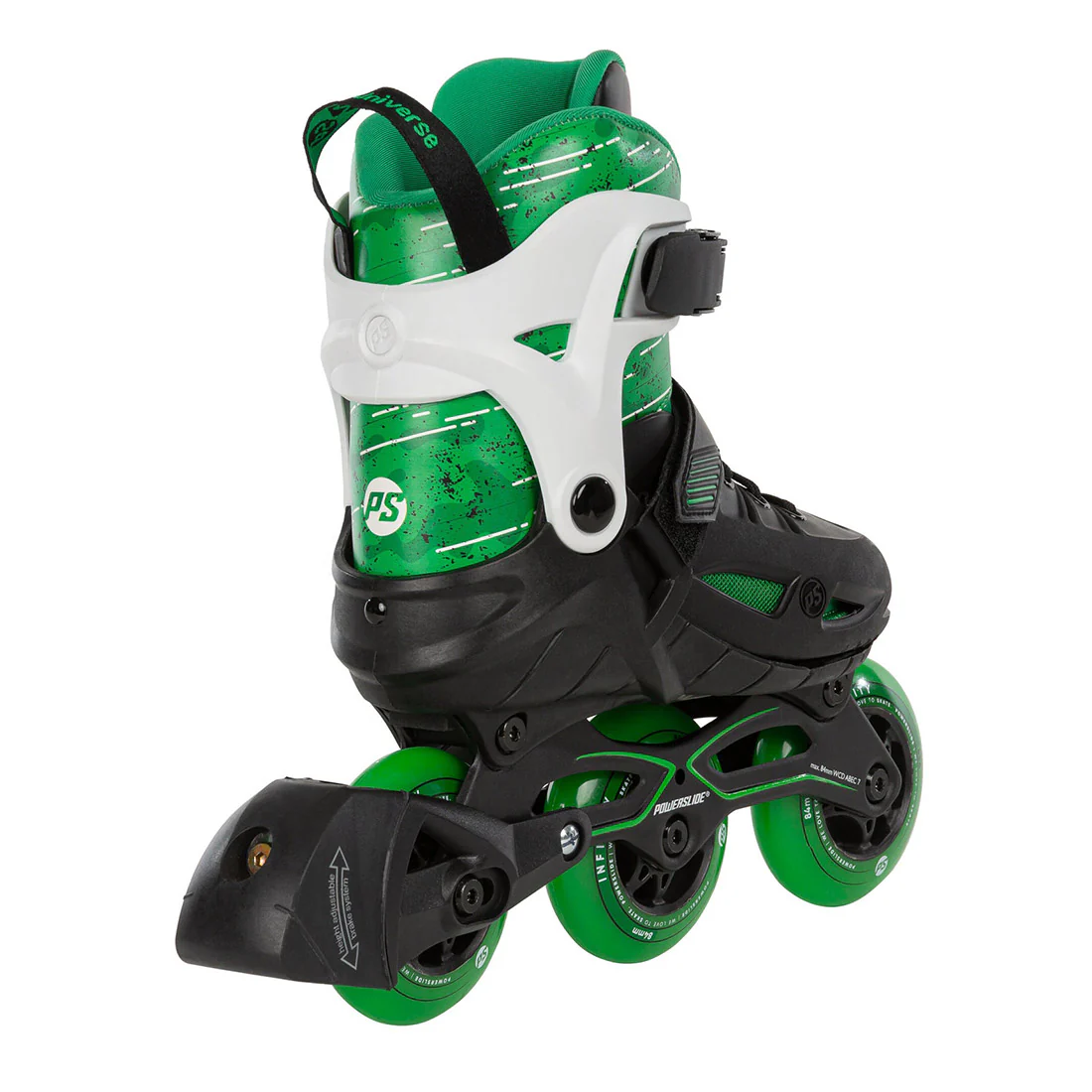 Powerslide Phuzion Universe 3W Adjustable - Green - Image 3