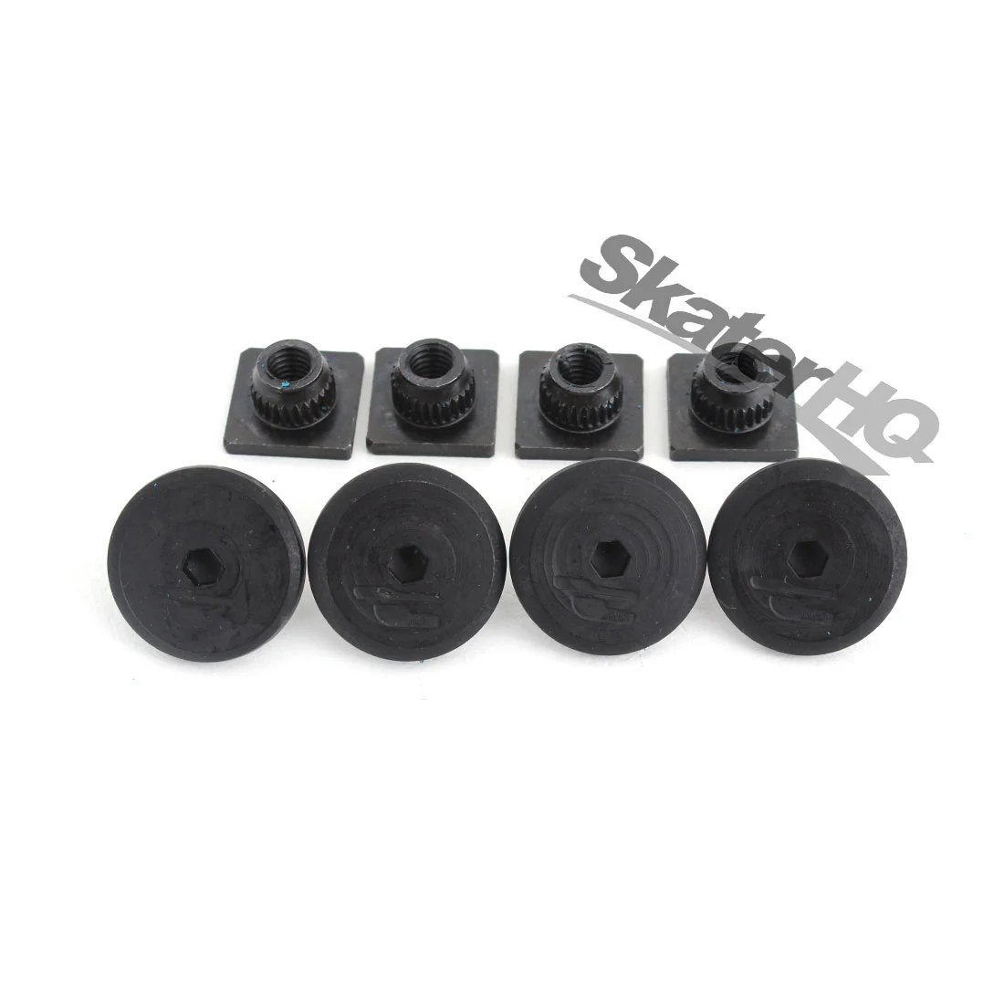 Razors Cuff Screw Kit - Round Black