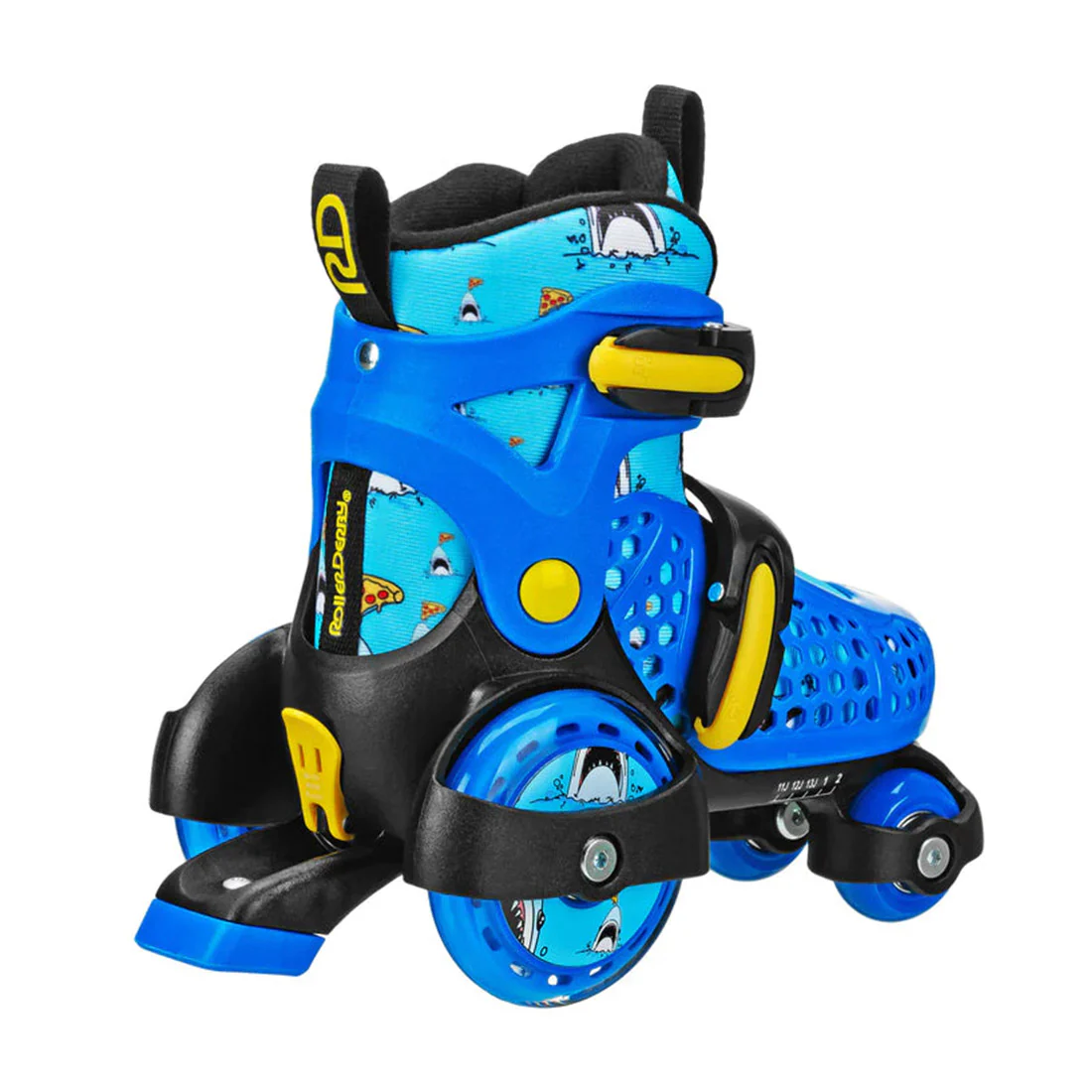RDS Fun Roll Adjustable Skates - Pizza Shark - Image 2