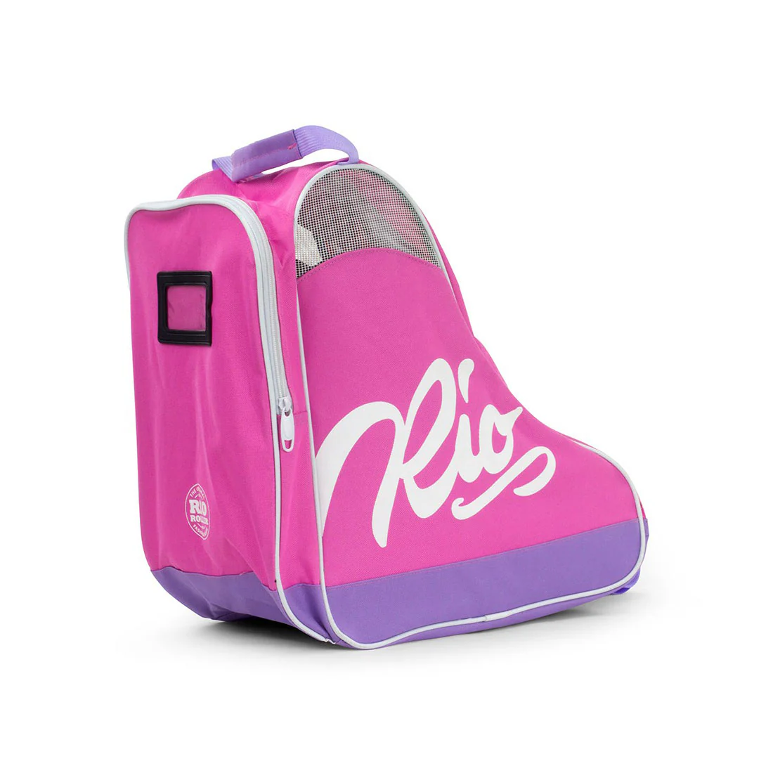 Rio Roller Script Skate Bag - Pink/Lilac - Image 3