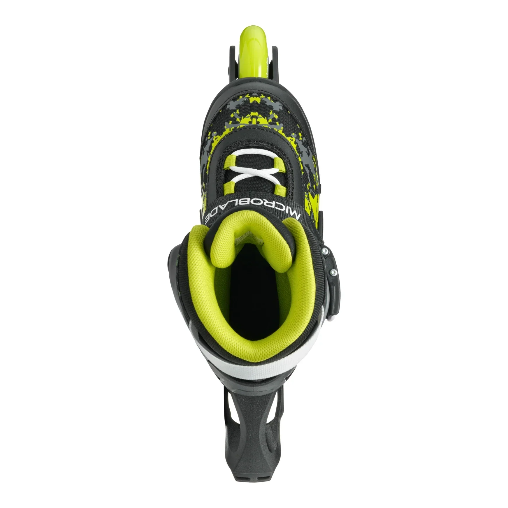 Rollerblade Microblade SL Adj Inline Skates Black/Lime - Image 5