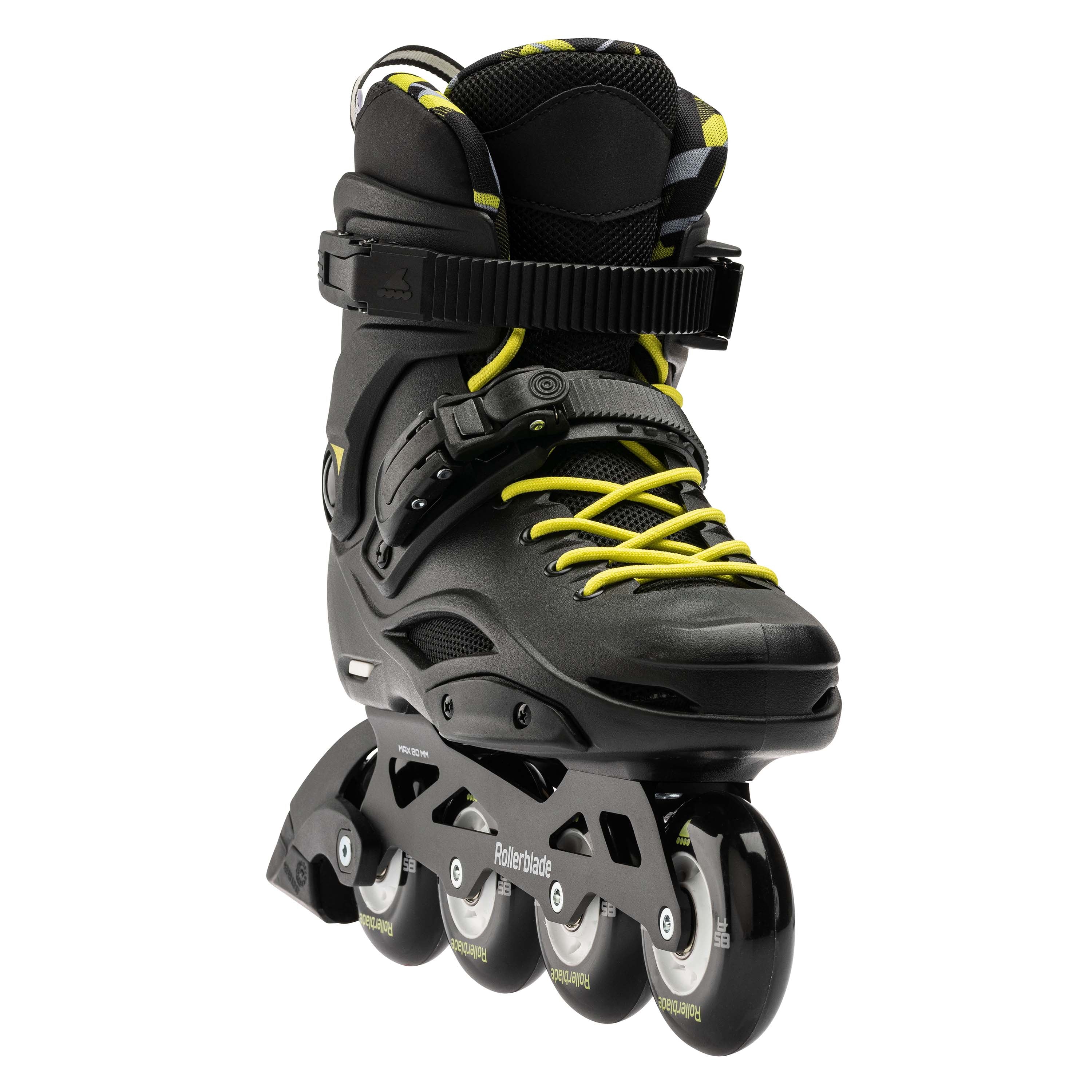 Rollerblade RB Cruiser - Black/Neon Yellow - Image 2