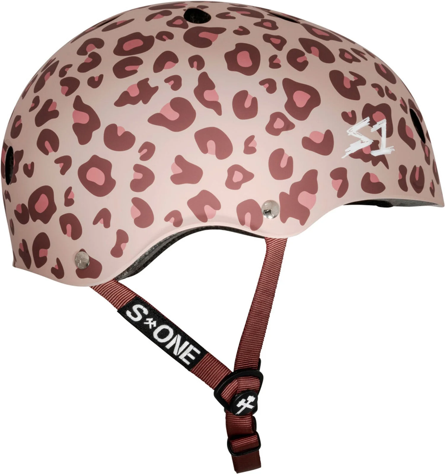 S-One Lifer Helmet-Light Pink Cheetah - Image 2