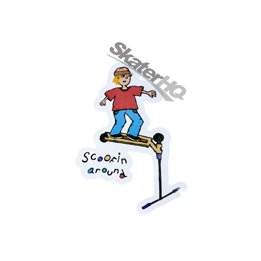 Saundezy Scoofin Sticker