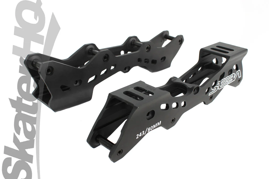 Seba Deluxe 243/80mm Frame Set - Black - Image 2