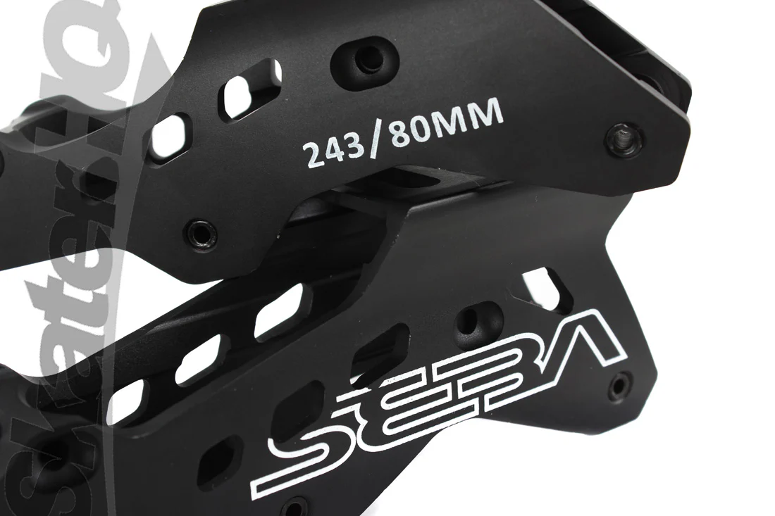 Seba Deluxe 243/80mm Frame Set - Black - Image 3