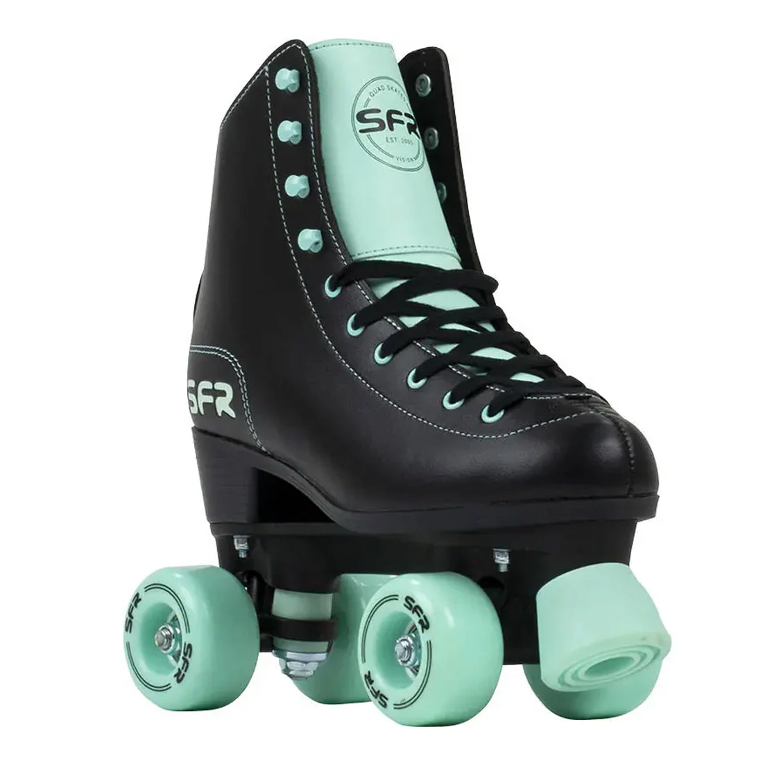 SFR Figure Skate - Black/Green - Image 2