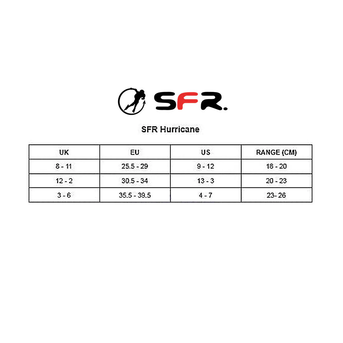 SFR Hurricane III Skates - Black/Yellow - Image 4