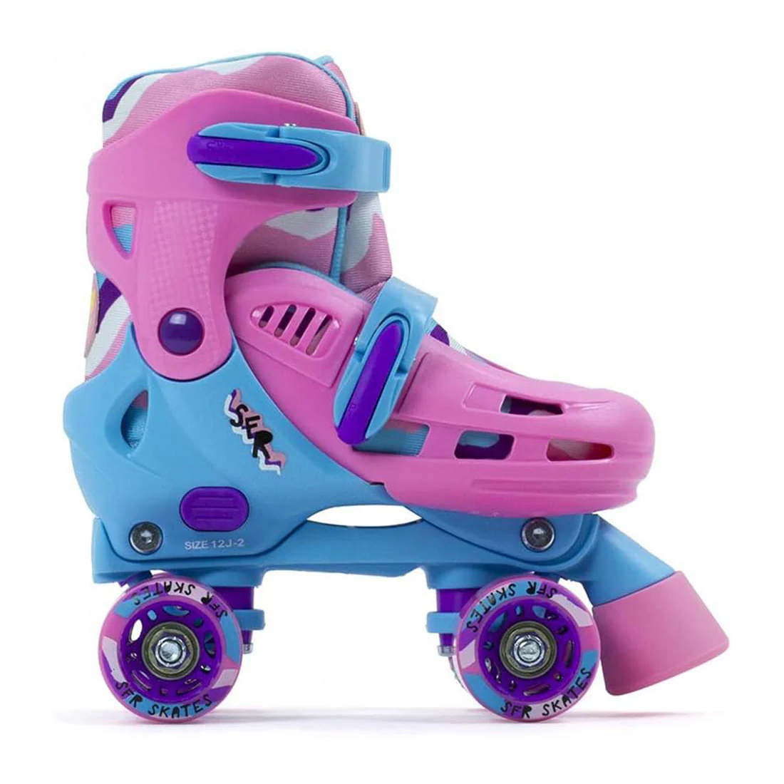 SFR Hurricane III Skates - Pink/Blue