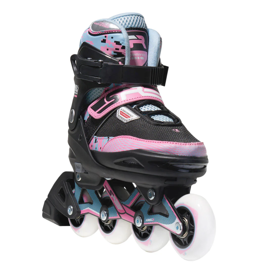 SFR Pixel Adjustable Skate - Blue/Pink - Image 2