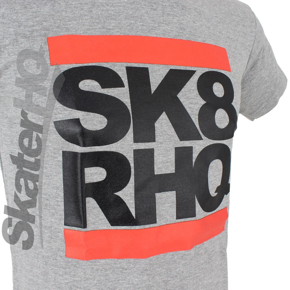 Skater HQ Kids Stacked T-Shirt - Grey - Image 3