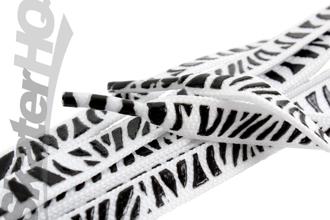 Slip-Not 72in Laces Pair - White Zebra - Image 3