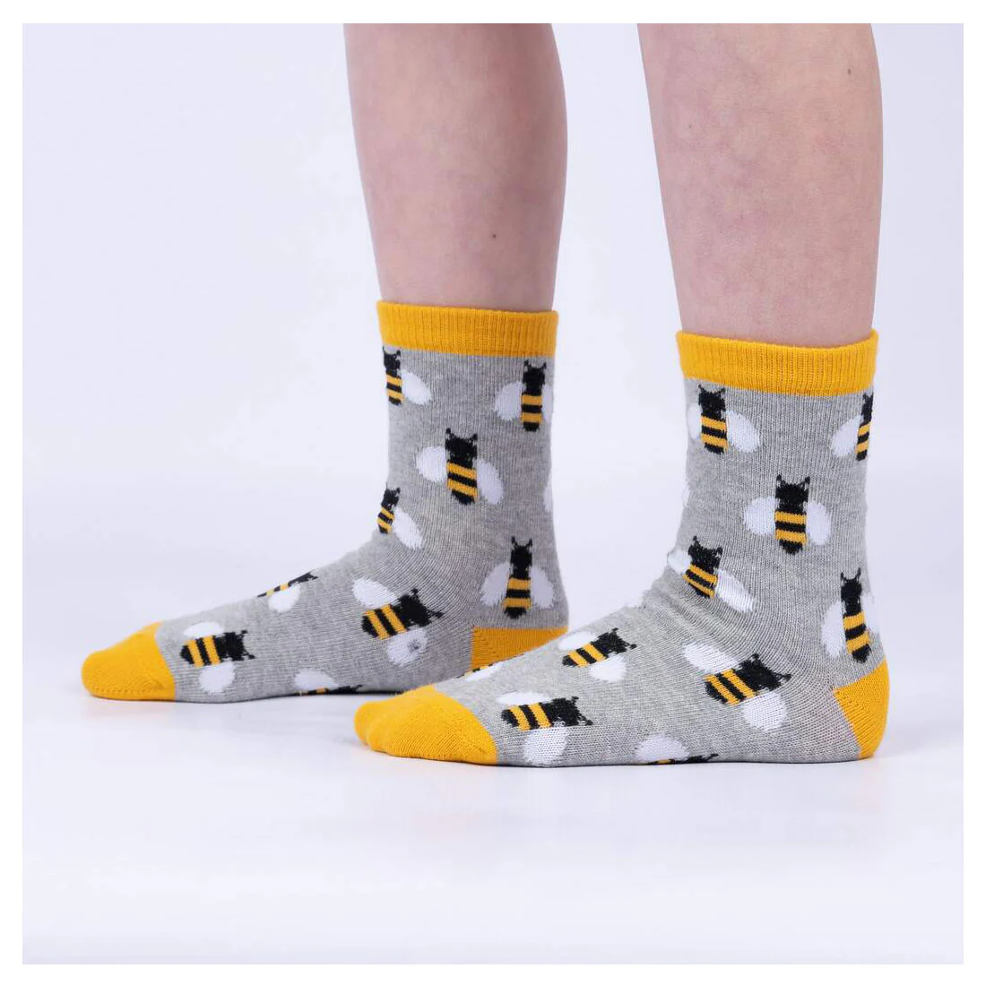 Sock It To Me - Kids Crew 3pk - Bee's Knees - Image 3