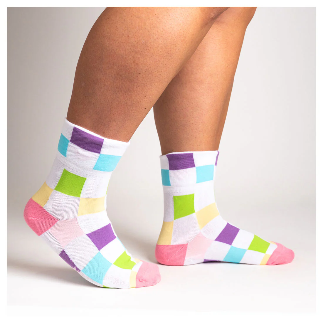 Sock It To Me - Turn Cuff Crew - Check You Out - Image 3