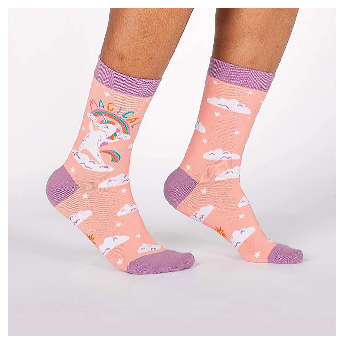 Sock It To Me - Adult Crew - Magical Unicorn - Image 2