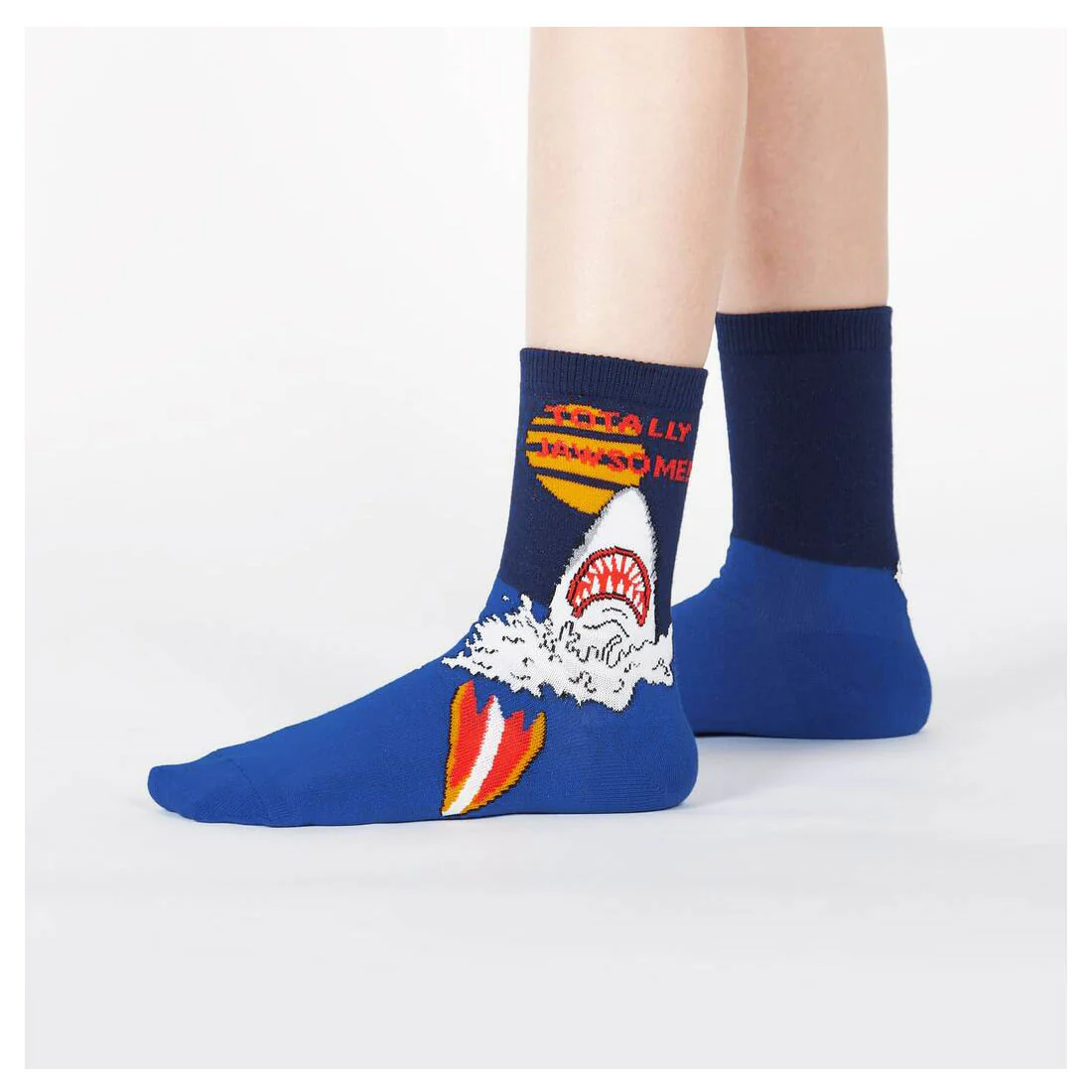Sock It To Me - Kids Crew 3pk - Totally Jawsome! - Image 2
