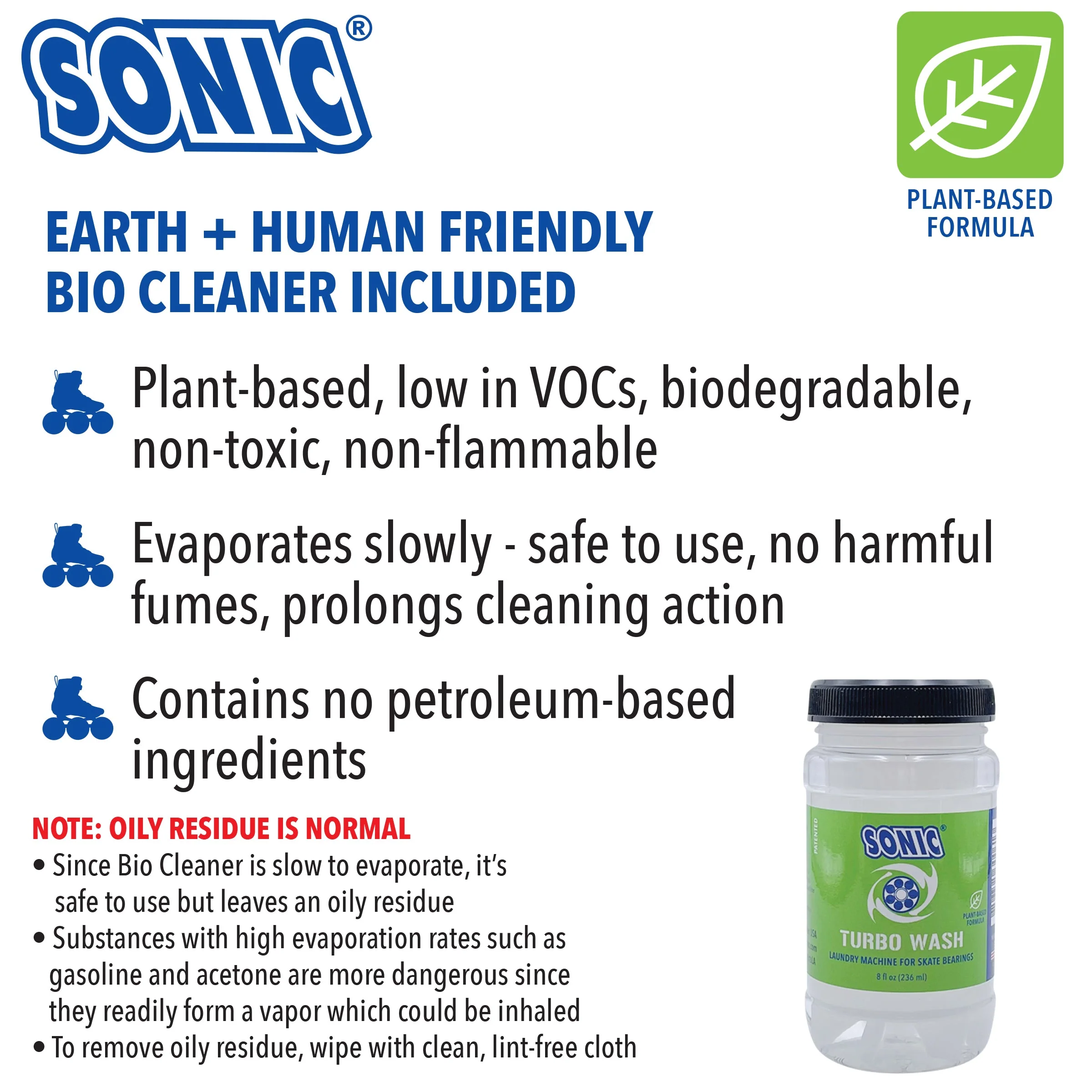 Sonic Turbo Wash - Biodegradable - Image 3