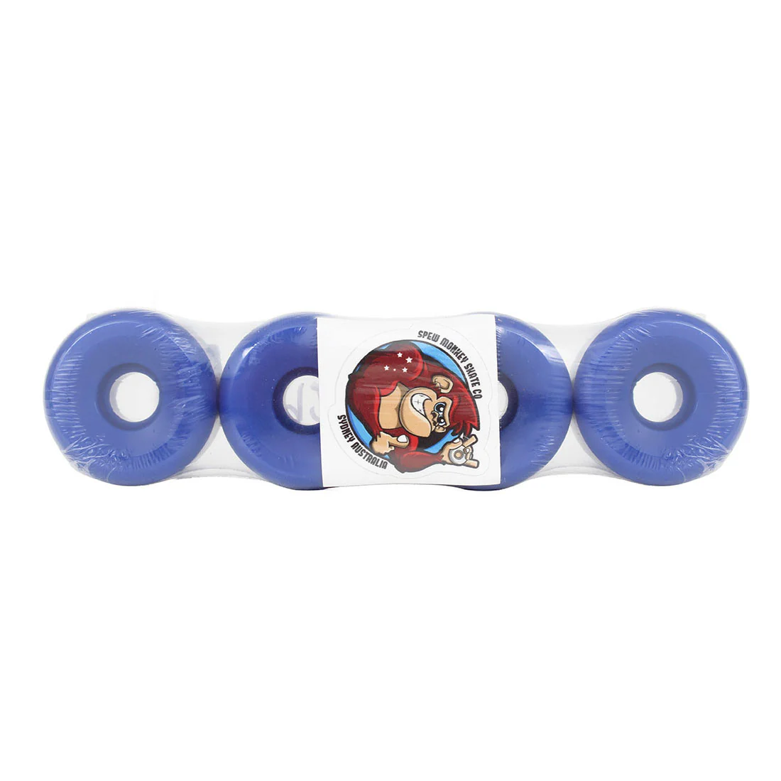 Spew Monkey Dragon Slayers 56mm 92a Wheels 4pk - Blue - Image 2