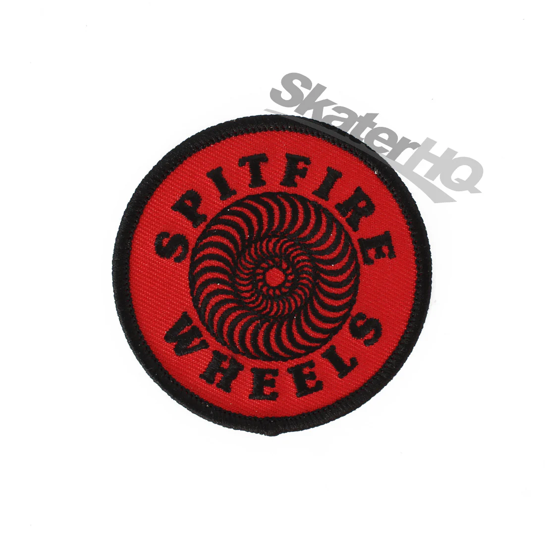 Spitfire Patch Classic Swirl Sticker - Red/Black