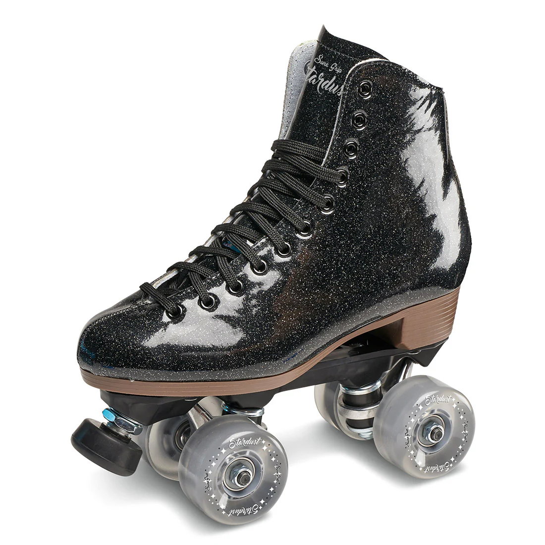 Sure-Grip Stardust Glitter Skates - Black
