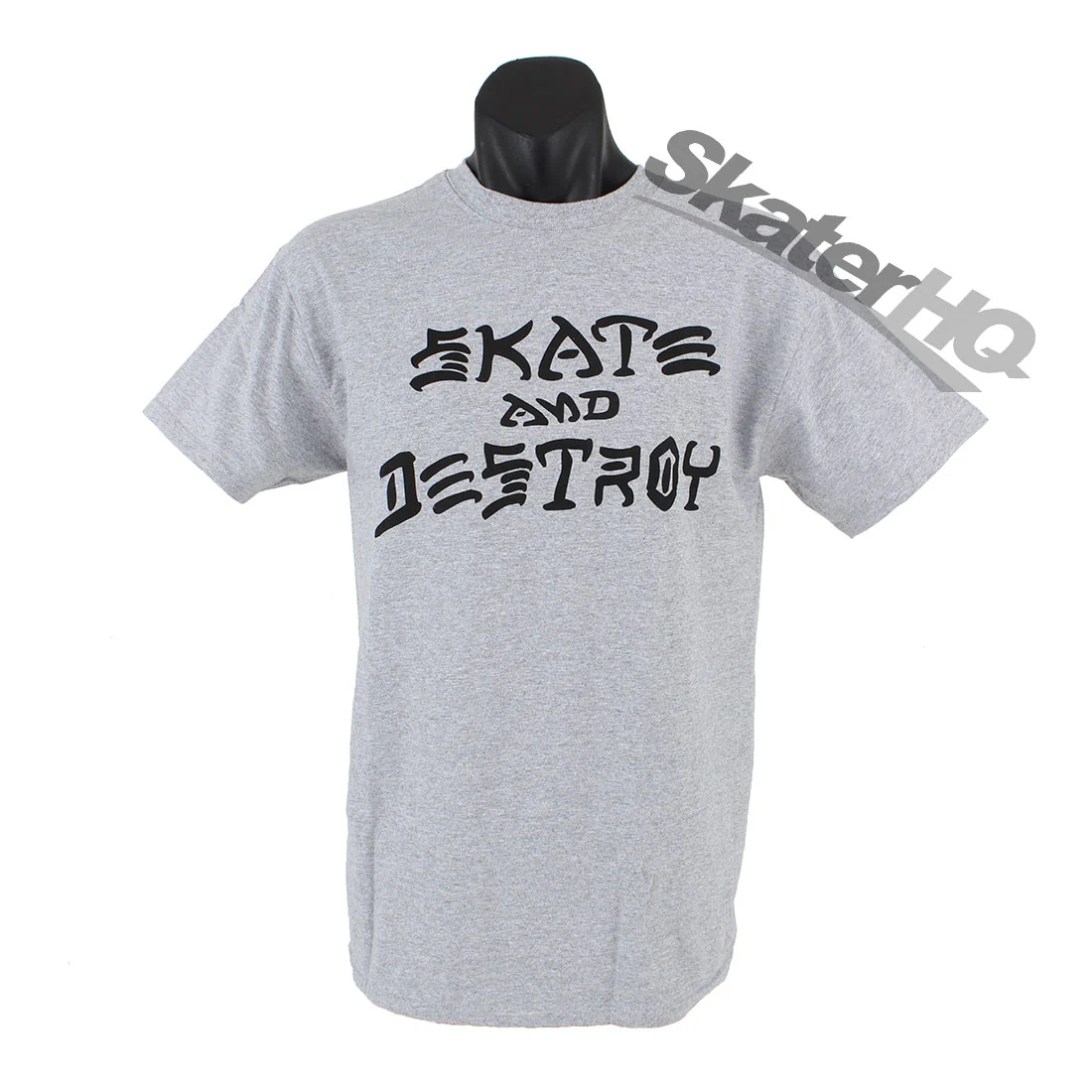 Thrasher Skate and Destroy T-Shirt - Grey - Medium