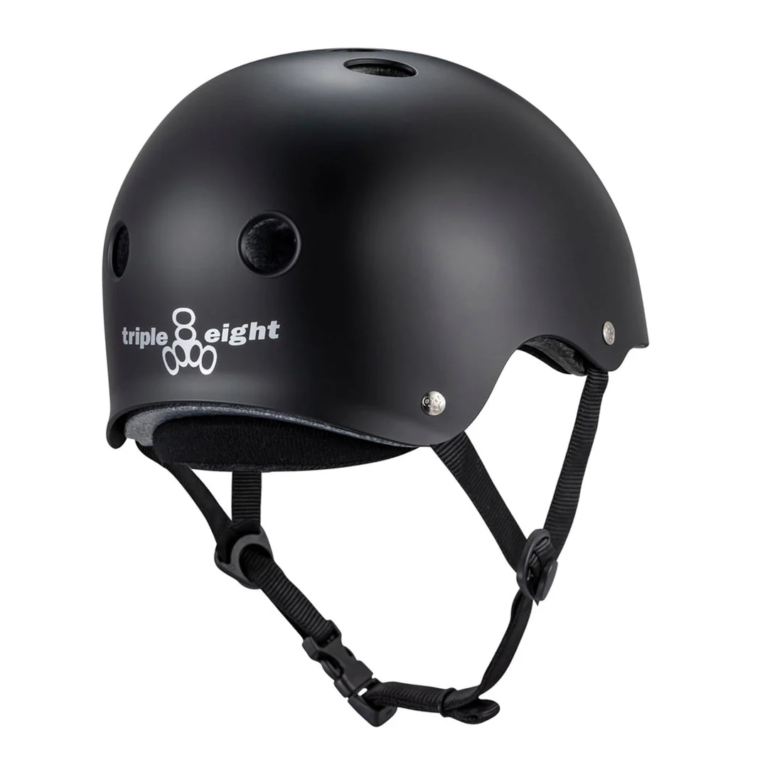 Triple 8 Deep Cover Helmet - Black Matte - Image 3