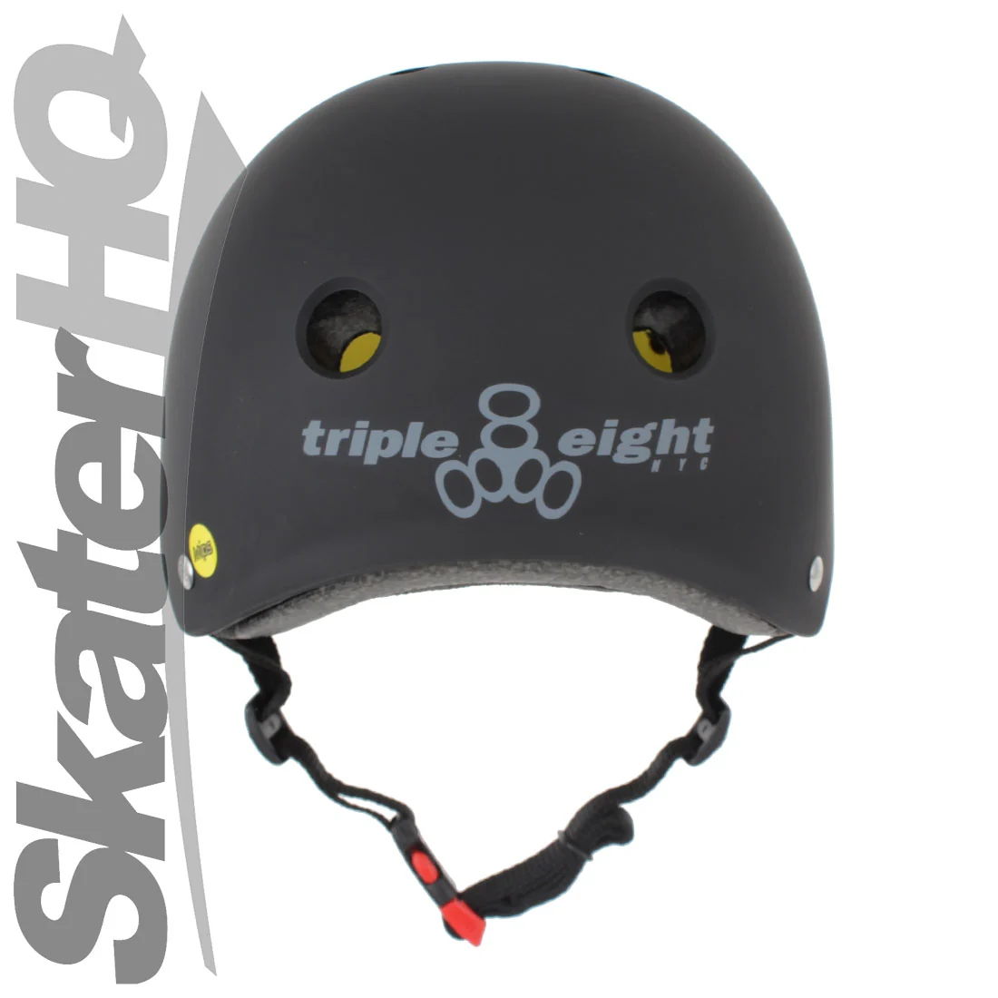 Triple 8 Skate 2 Cert MIPS Helmet - Black Rubber - Image 2