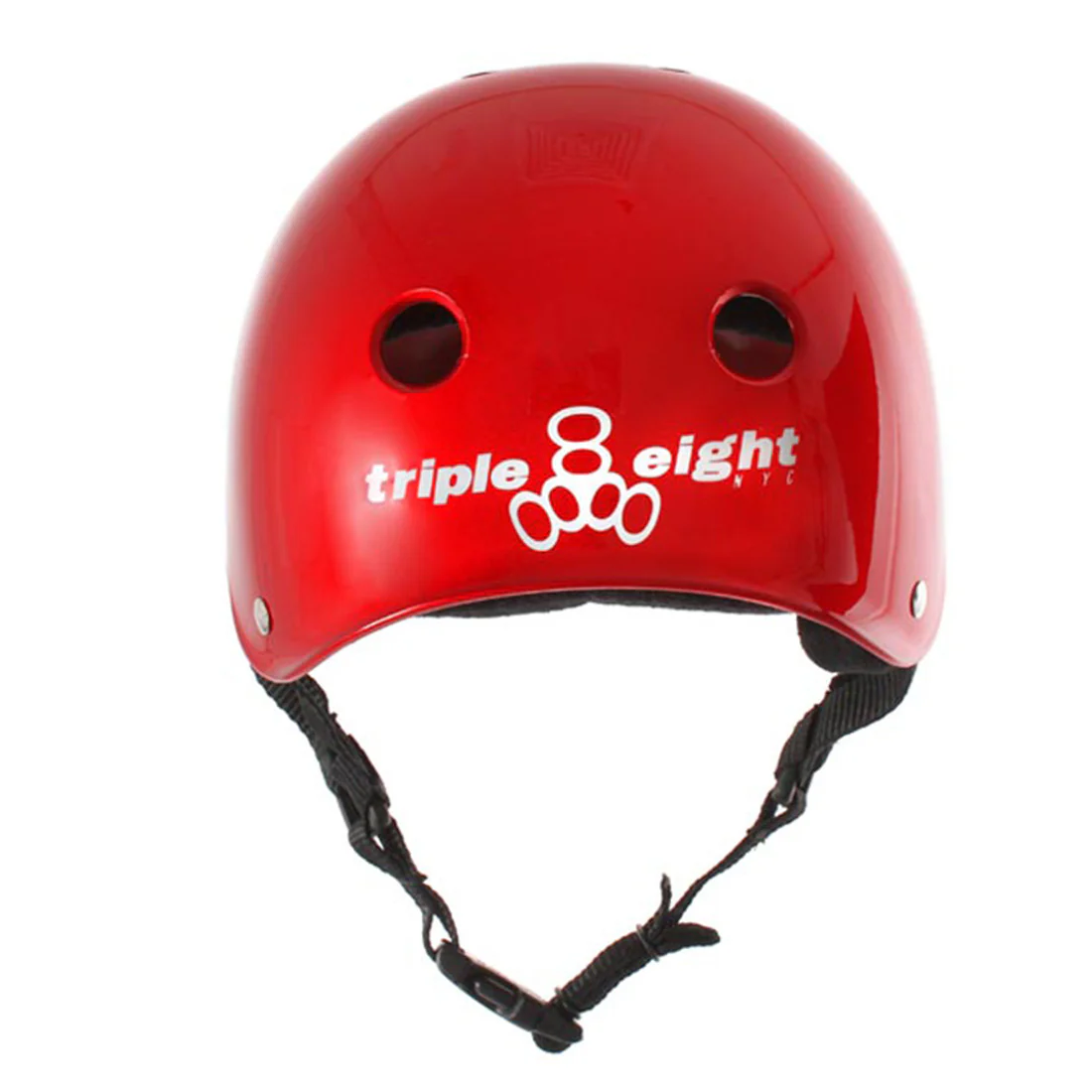 Triple 8 Skate SS Helmet - Red Metallic Gloss - Image 2