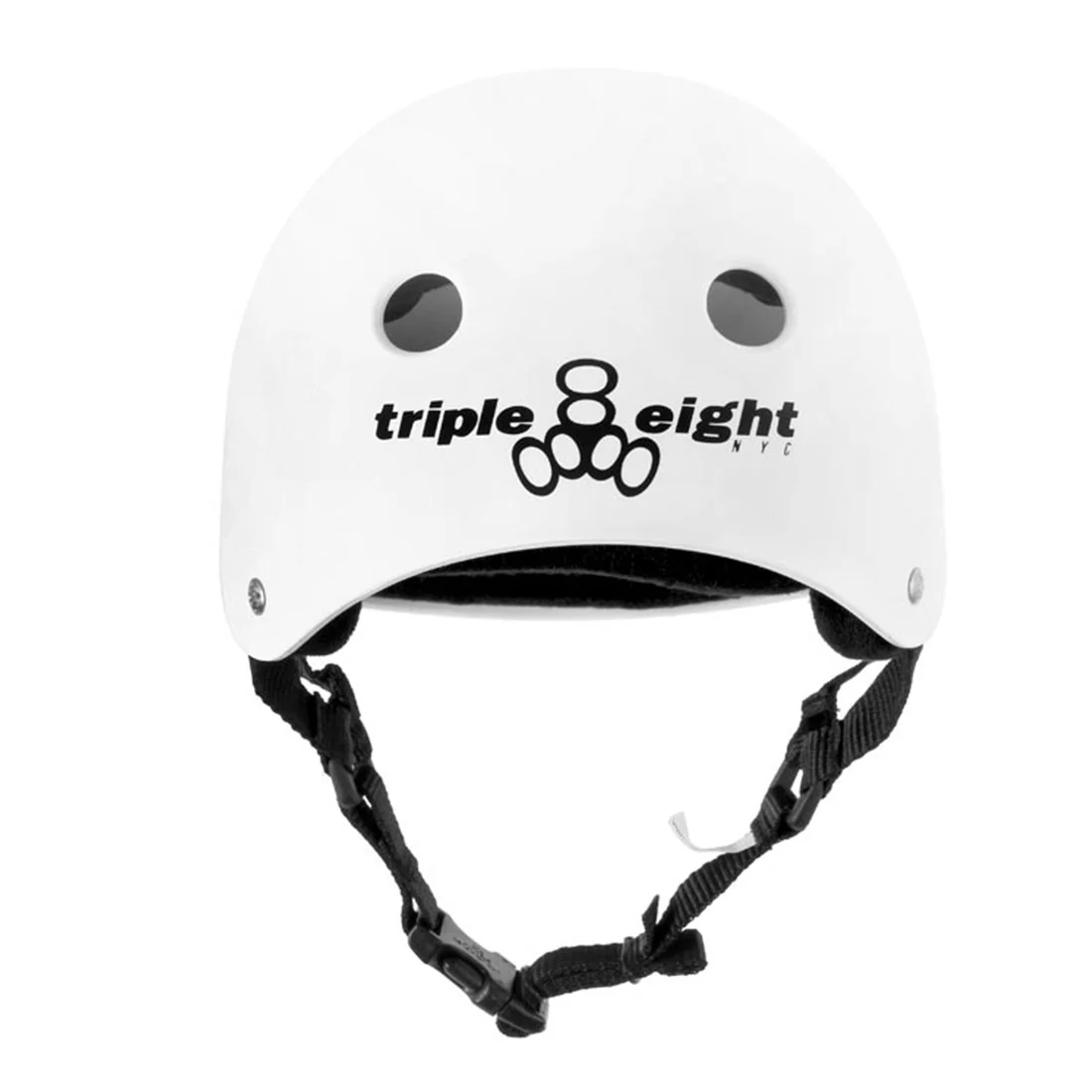 Triple 8 Skate SS Helmet - White Rubber - Image 2