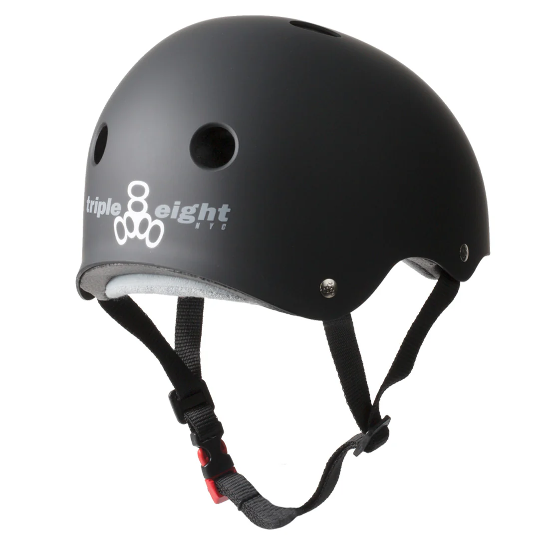 Triple 8 THE Cert SS Helmet - Black Rubber - Image 2