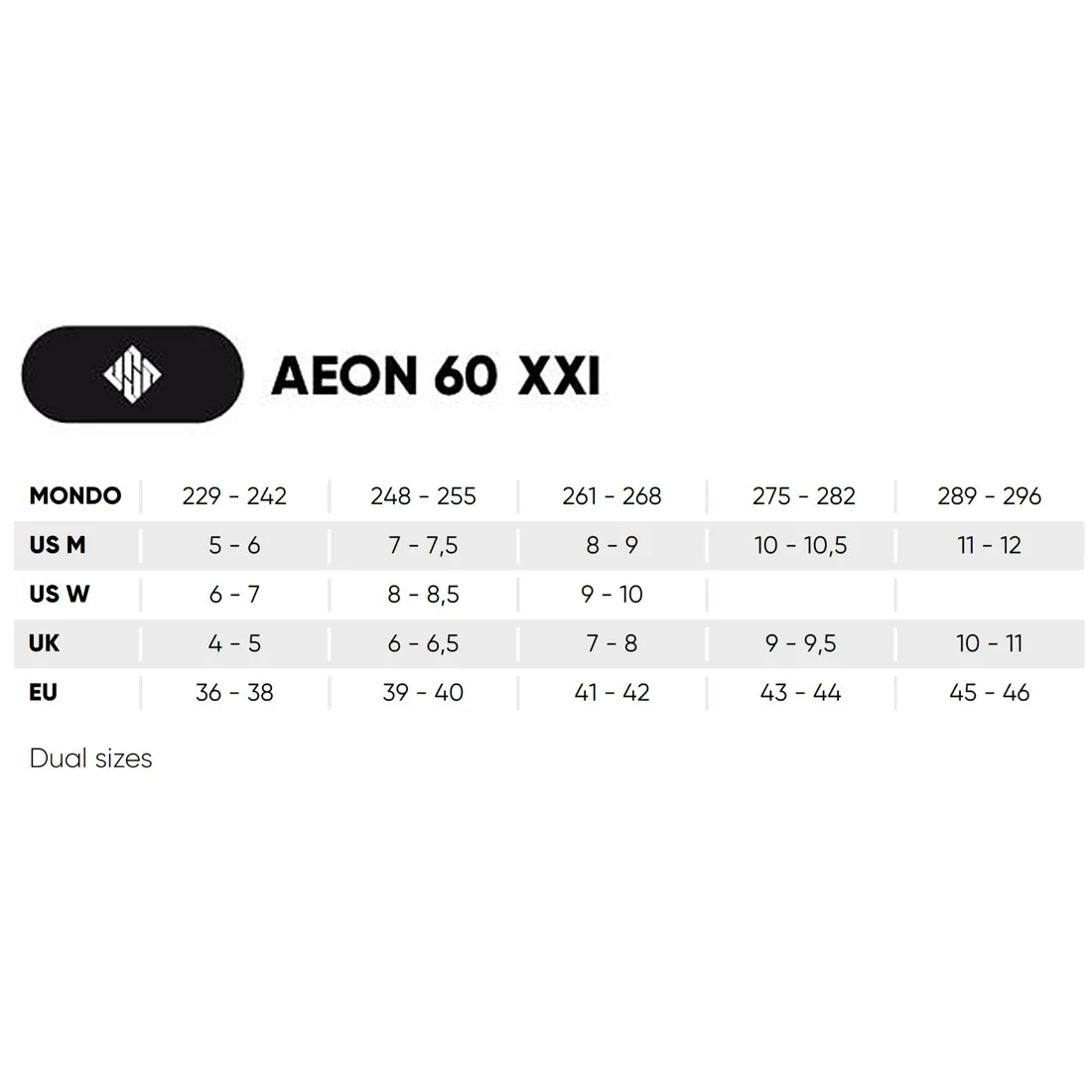 USD Aeon 60 XXI Skate - Black - Image 4