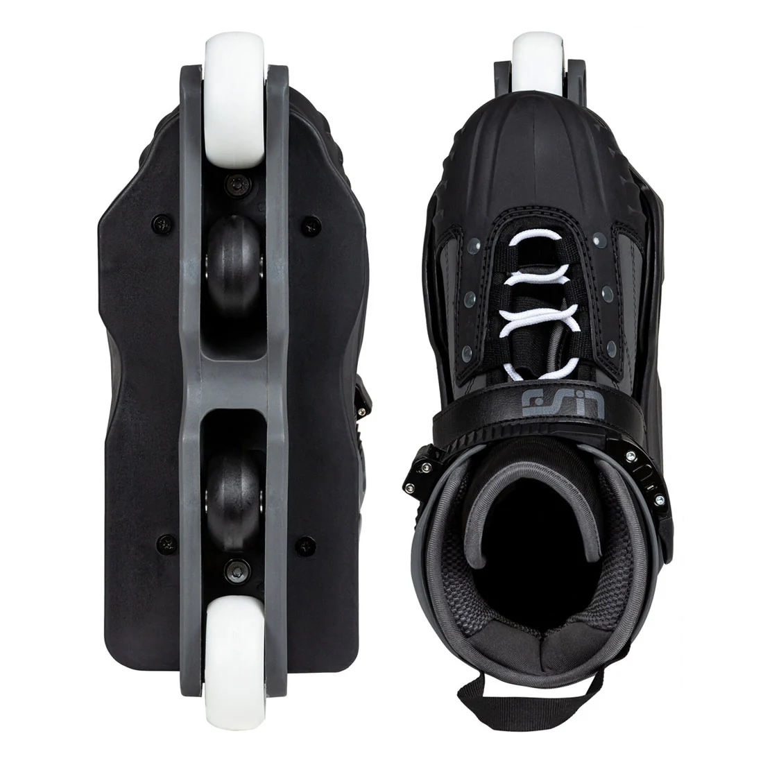 USD Transformer Adjustable Junior Skates - Black/Grey - Image 4