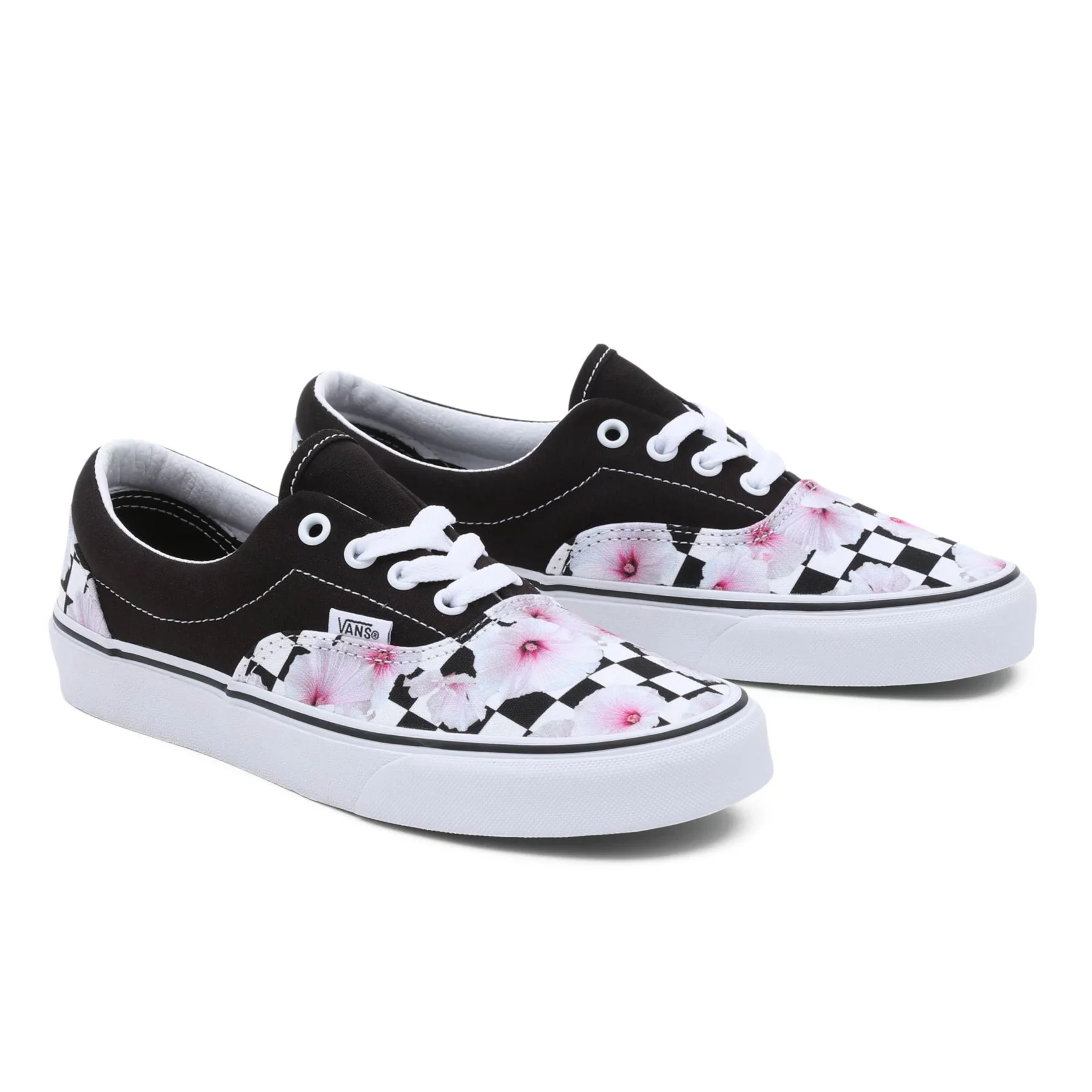 Vans Era Shoe - Hibiscus Check