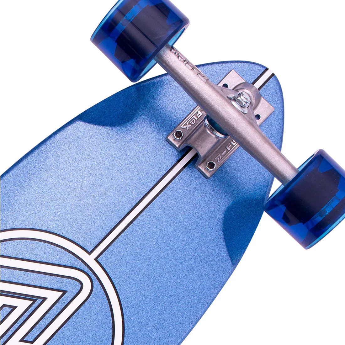 Z-Flex Metal Flake 38 Jay Adams Roundtail Complete - Blue - Image 4