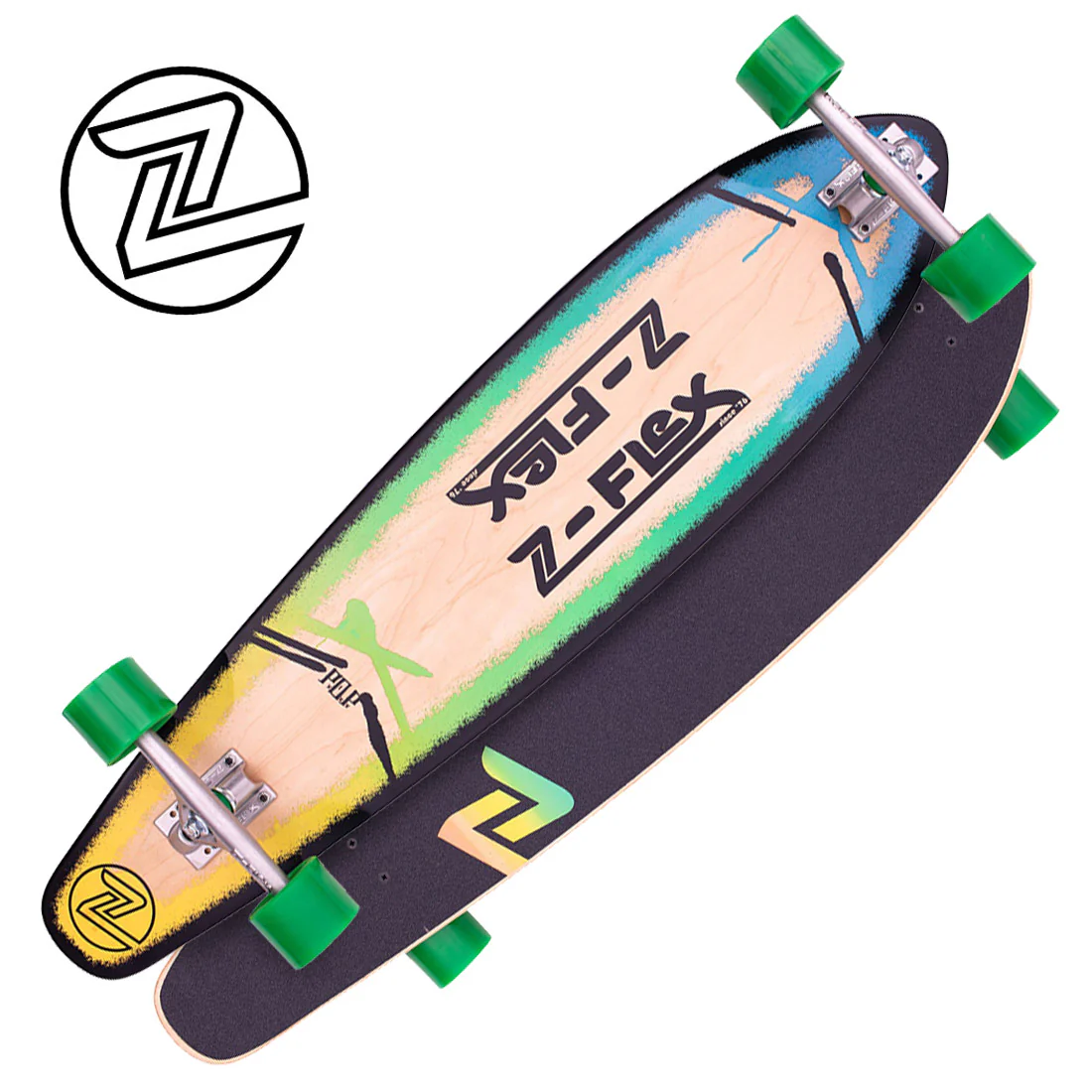 Z-Flex POP 39.5 Roundtail Complete - Blue Fade