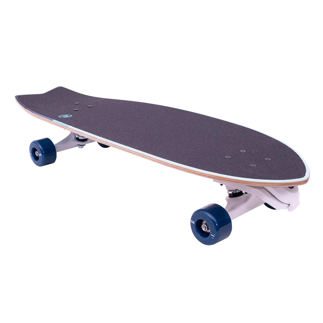 Z-Flex Bamboo 31 Surfskate Fish Complete - Blue Baywatch - Image 2
