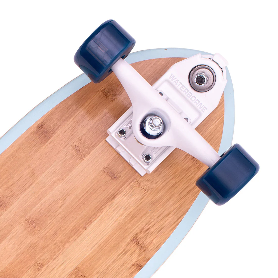 Z-Flex Bamboo 31 Surfskate Fish Complete - Blue Baywatch - Image 4